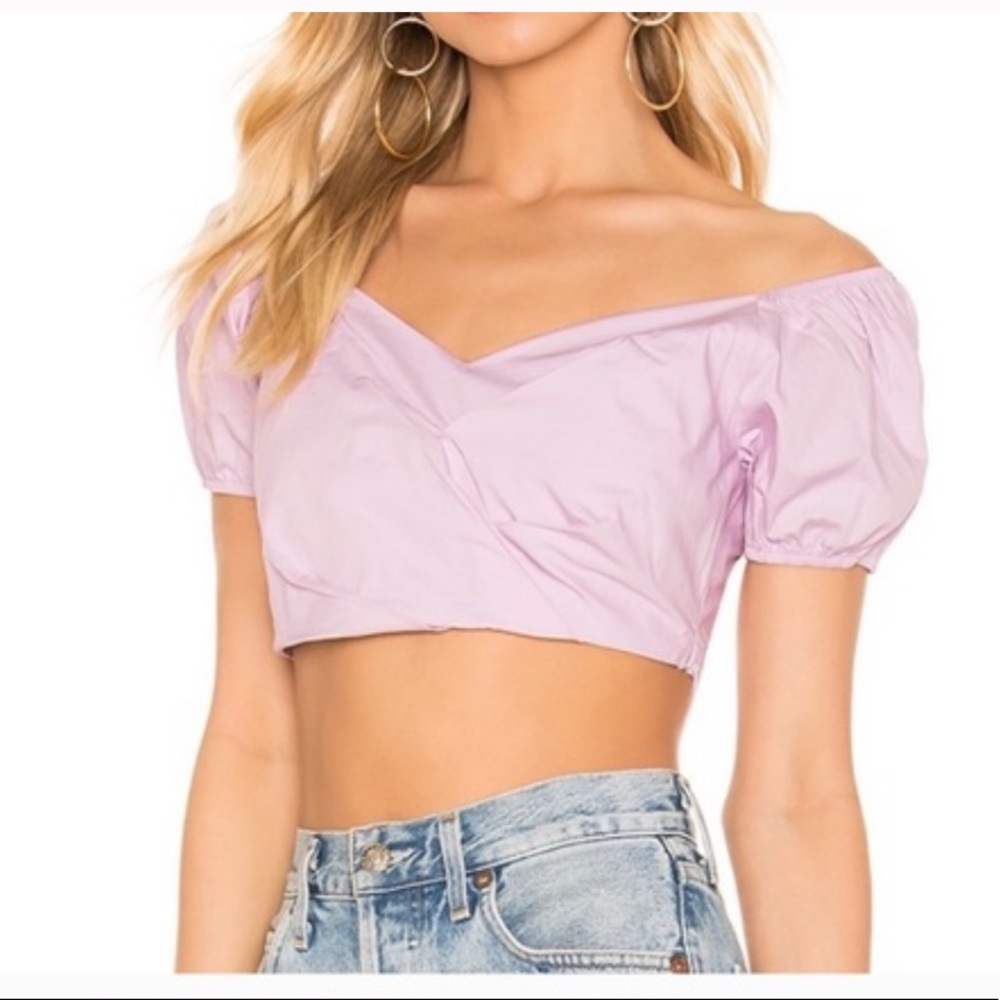 Superdown crop top